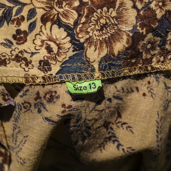 Vintage prairie top/skirt set - Picture 4 of 5